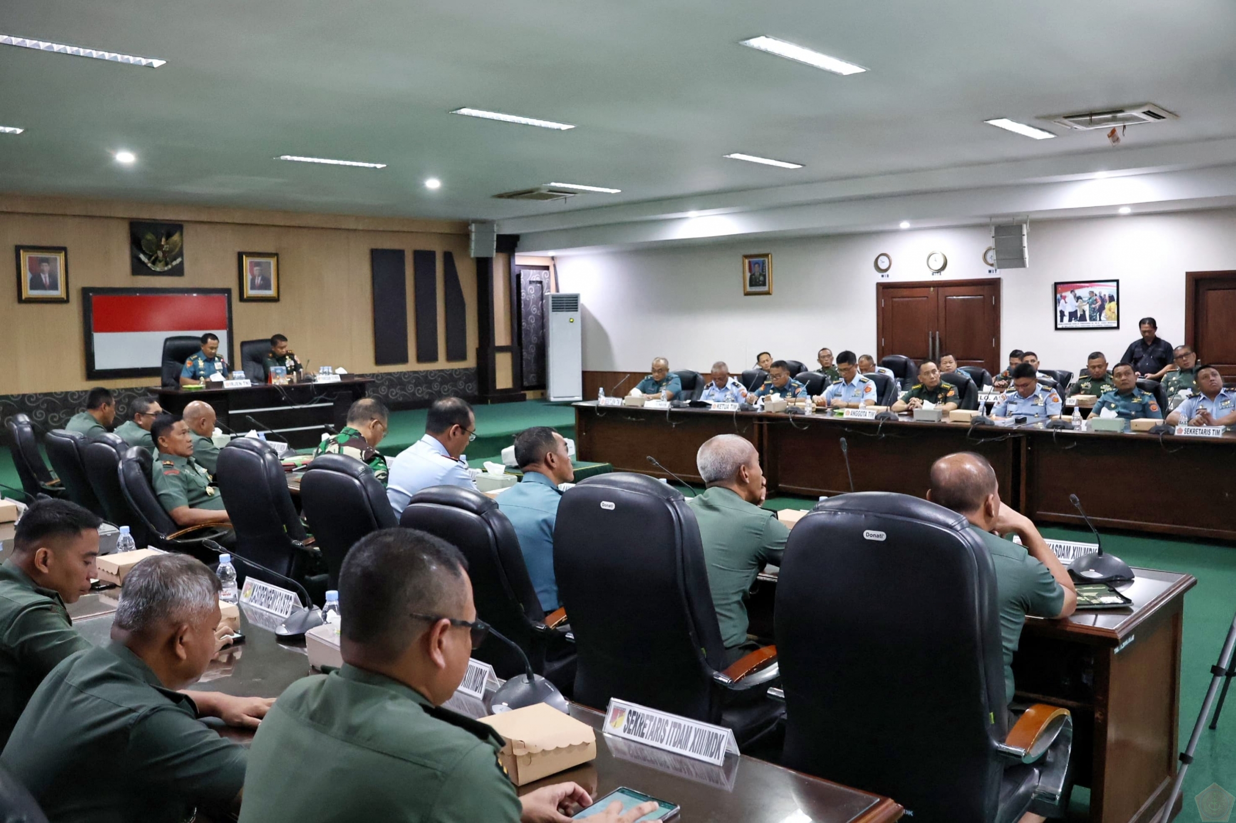 Danlanud Sam Ratulangi Hadiri Taklimat Awal Audit Kinerja Itjen Tni