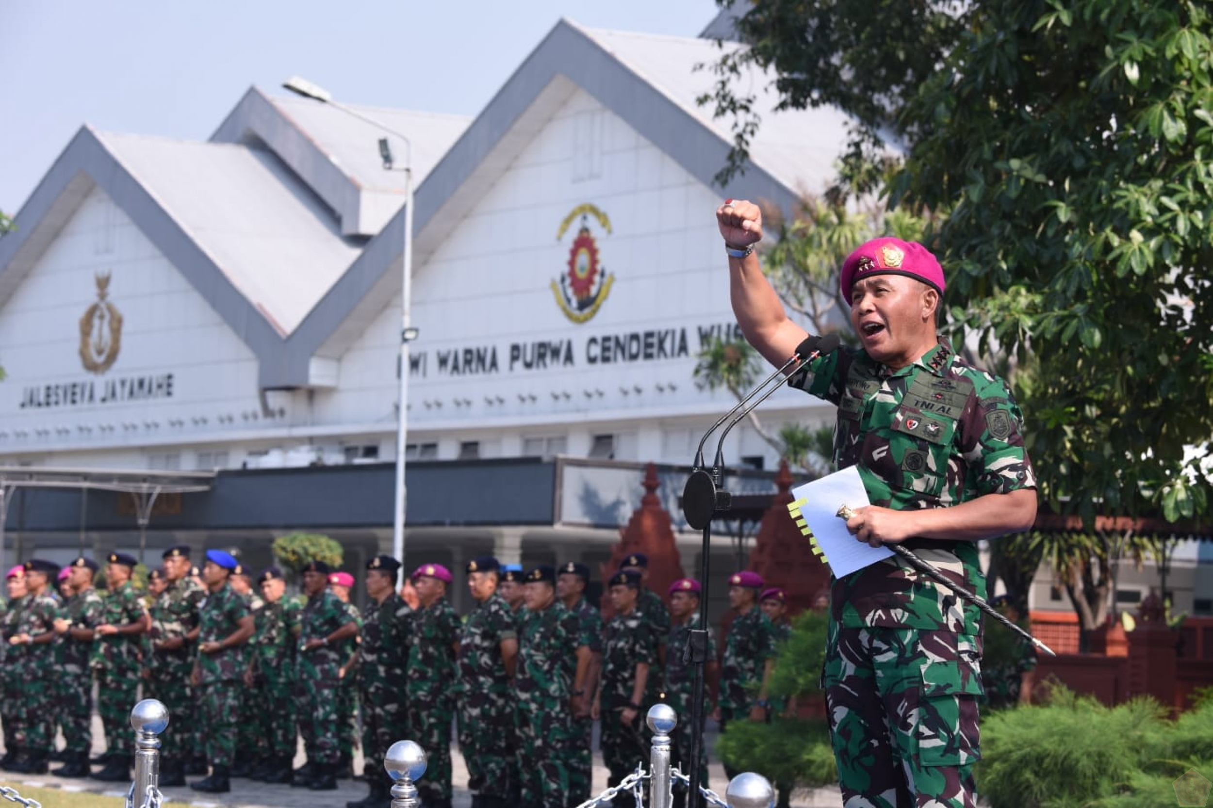 Perkuat Solidaritas Dankodiklatal Buka Pekan Integrasi Siswa Satdik