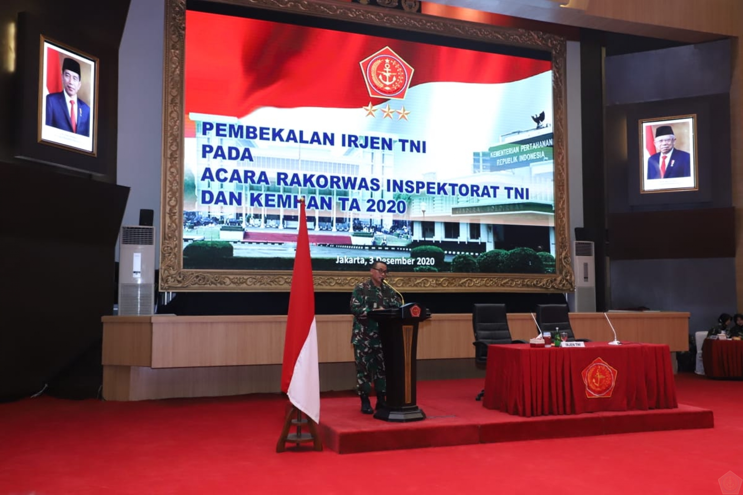 Tim inspektorat TNI dan Kemhan bekerja sama dalam evaluasi proyek gabungan