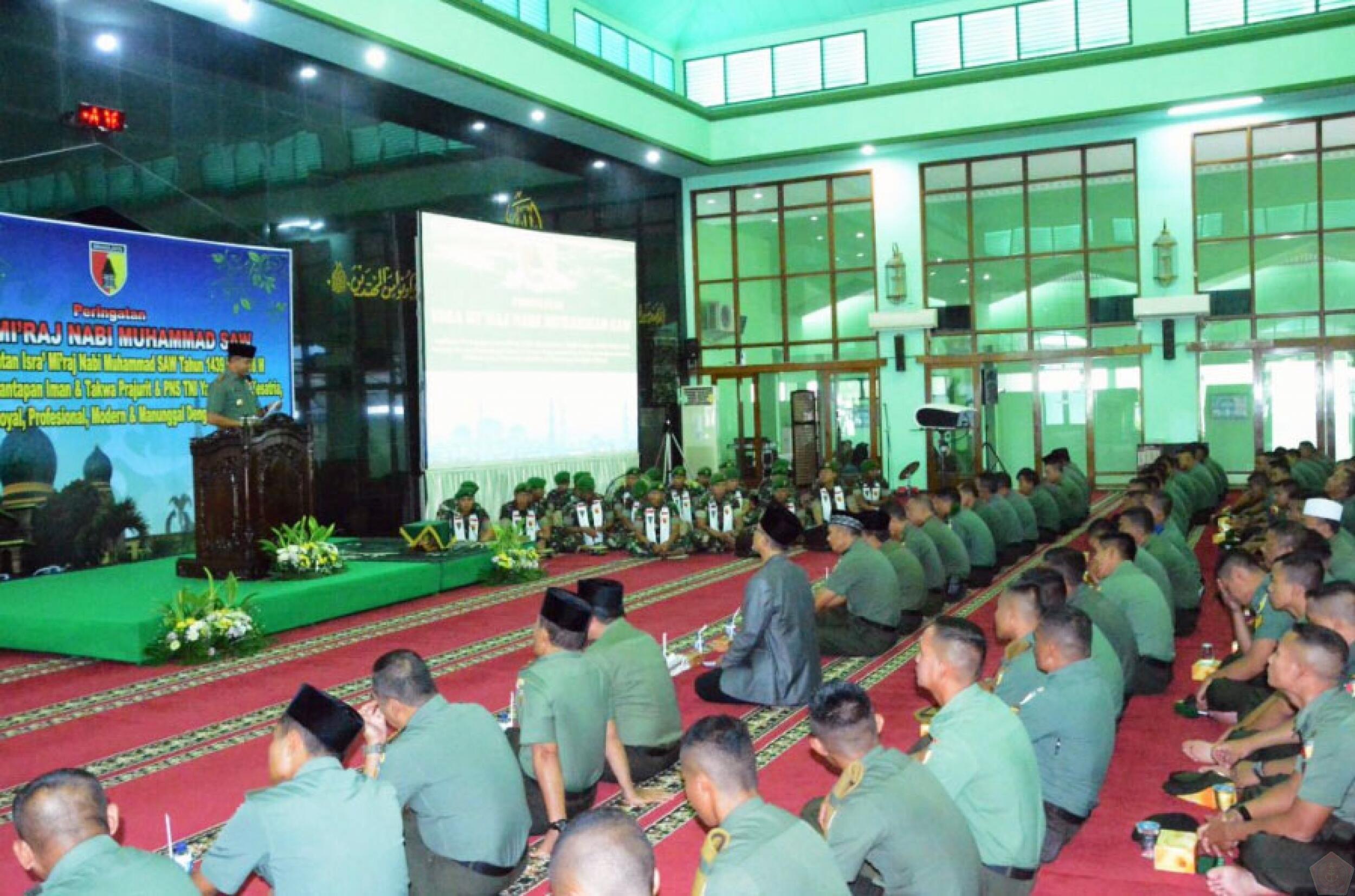 Pangdam Brawijaya Himbau Prajurit Maknai Peringatan Isra Miraj ...