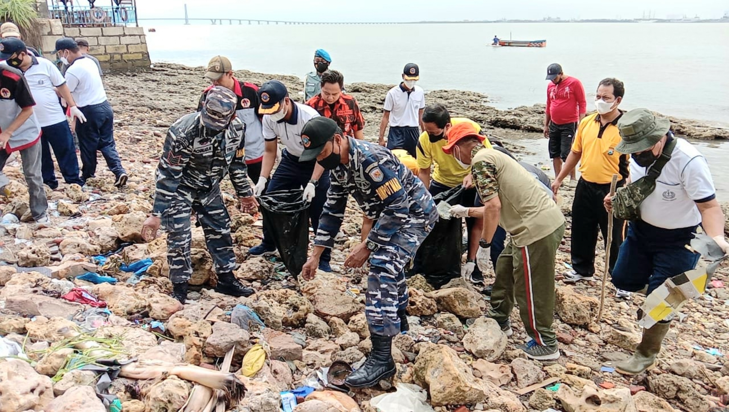 Sambut Hari Armada RI, Pangkalan TNI AL Batuporon Gelar Olahraga ...