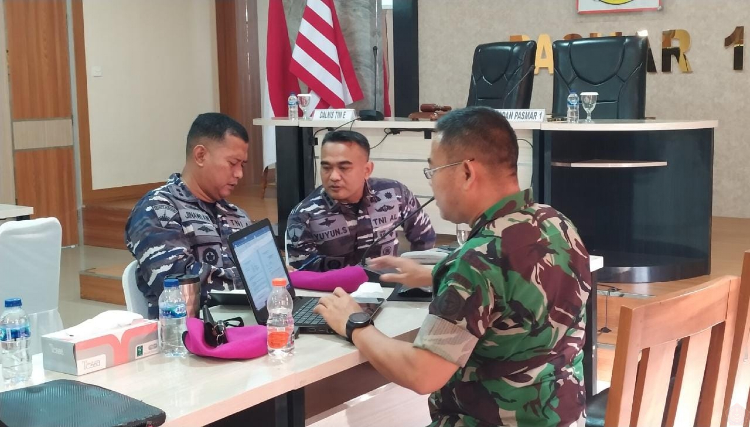 Auditor Itjen TNI dalam pemeriksaan kinerja satuan TNI