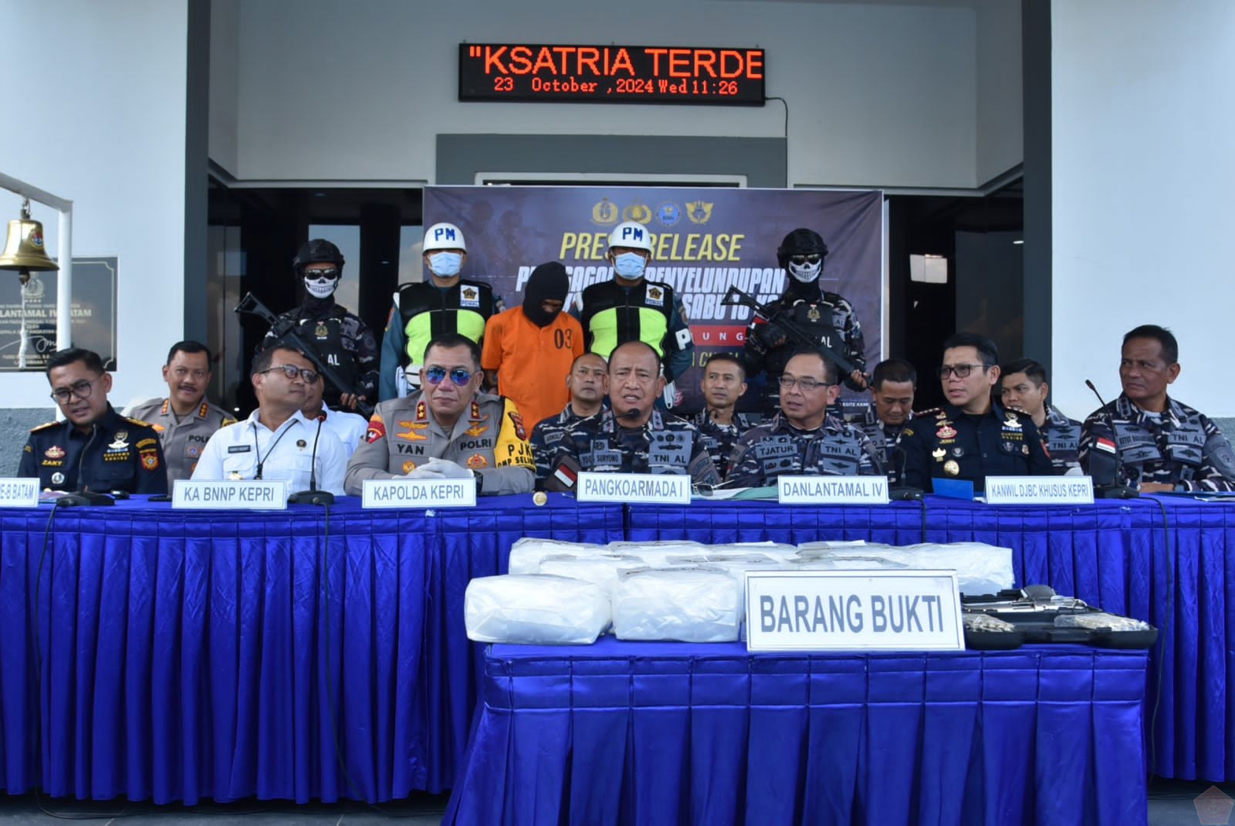 Penangkapan Oknum TNI AL Terlibat Penyelundupan
