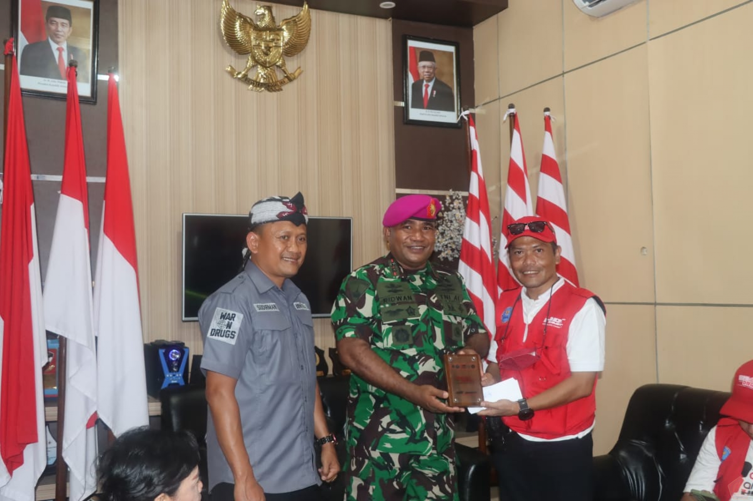 BNN dan HBC Datangi Pangkalan TNI AL Tegal | Website Tentara Nasional ...