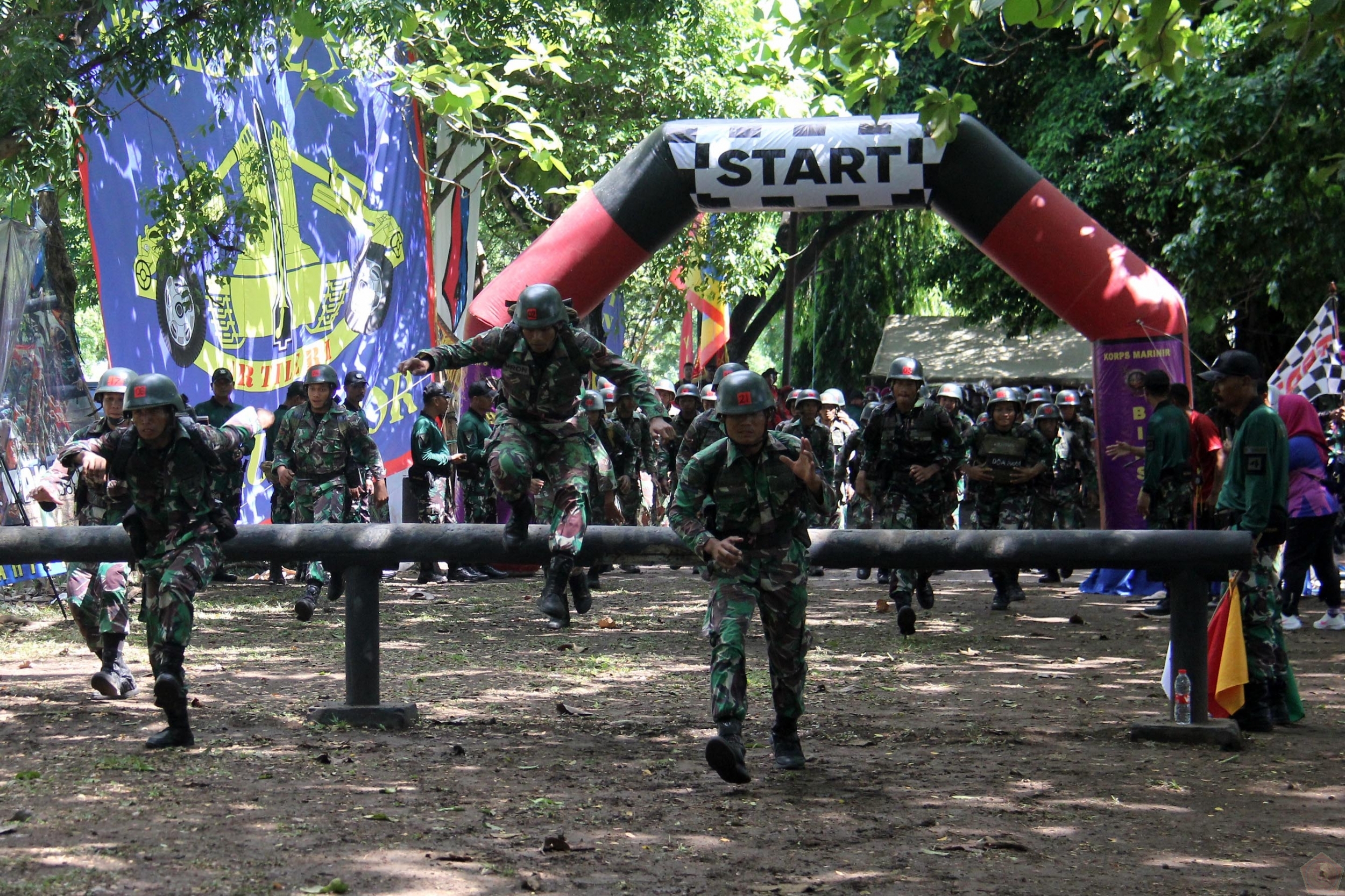 Tim Binsat Yonranratfib 2 Marinir Totalitas Taklukkan Rintangan Lomba ...
