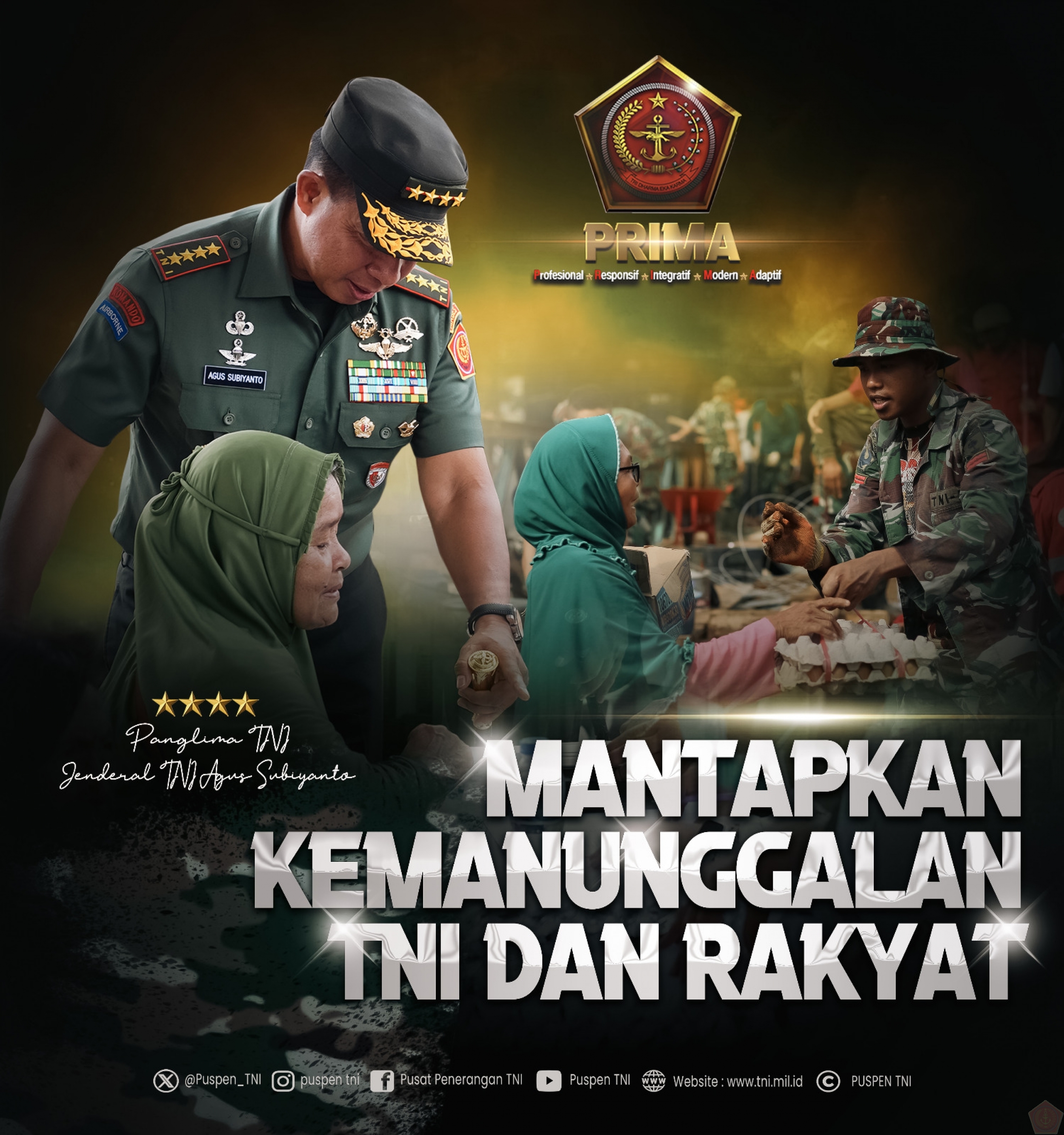 Mantapkan Kemanunggalan TNI dan Rakyat | Website Tentara Nasional Indonesia