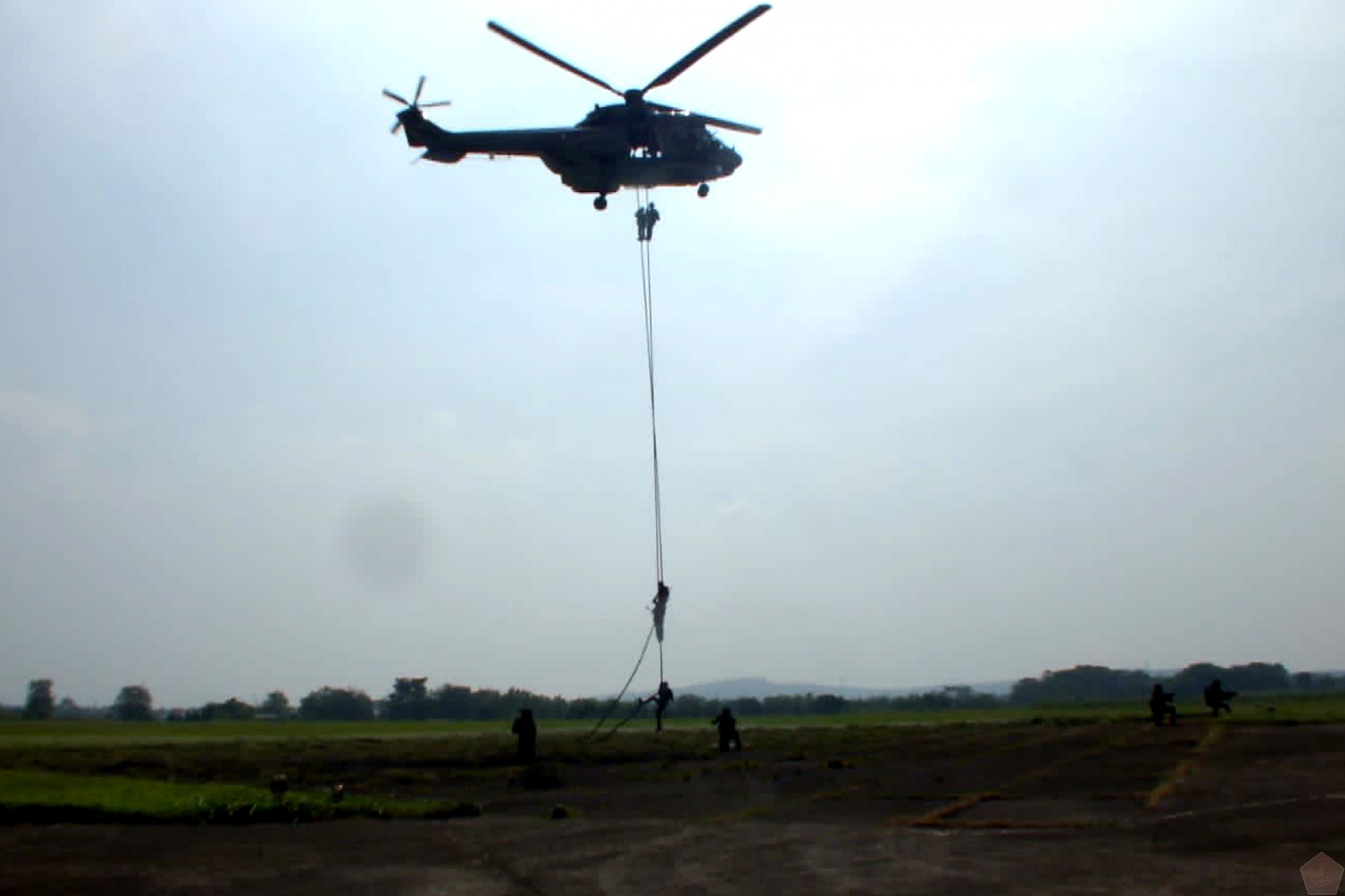 Melaksanakan Latihan Profisiensi Free Fall, Fast Rope dan Rappeling di ...